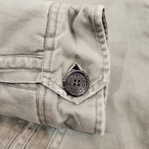 Triple Five Soul Jacket M Brown Harrington Cargo Military Utility Bomber… - Picture 4 of 16